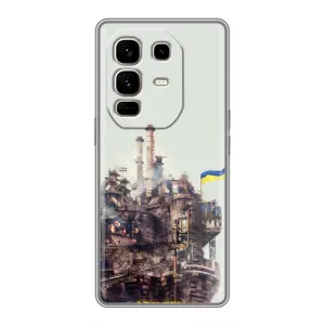 Чехлы на военную тематику для Infinix Note 50 Pro Plus (Азовсталь)