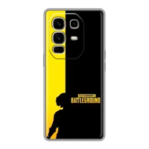 Чохол (TPU) з картинкою "Лого Пабг" на Ноут 50 Про Плюс (Battlegrounds)