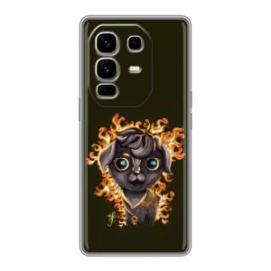 Чехлы на военную тематику для Infinix Note 50 Pro Plus (Бавовна мем)