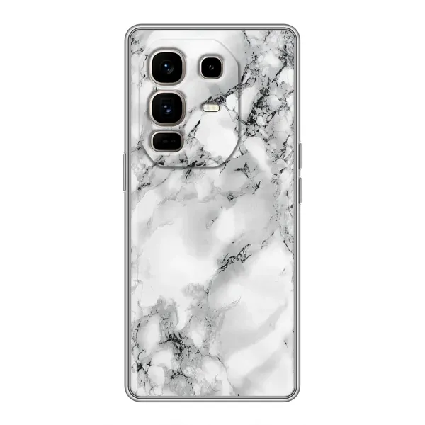 Чехол с рисунком «Белый мрамор» для Infinix Note 50 Pro Plus Чехол с рисунком «Белый мрамор» для Infinix Note 50 Pro Plus