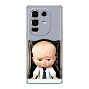 Мультяшний принт на Чохол для Ноут 50 Про Плюс (BOSS)