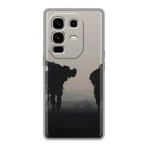Чехлы на военную тематику для Infinix Note 50 Pro Plus (Бой солдат)