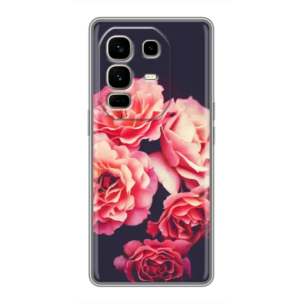 Чехол с рисунком «Бутоны» для Infinix Note 50 Pro Plus Чехол с рисунком «Бутоны» для Infinix Note 50 Pro Plus