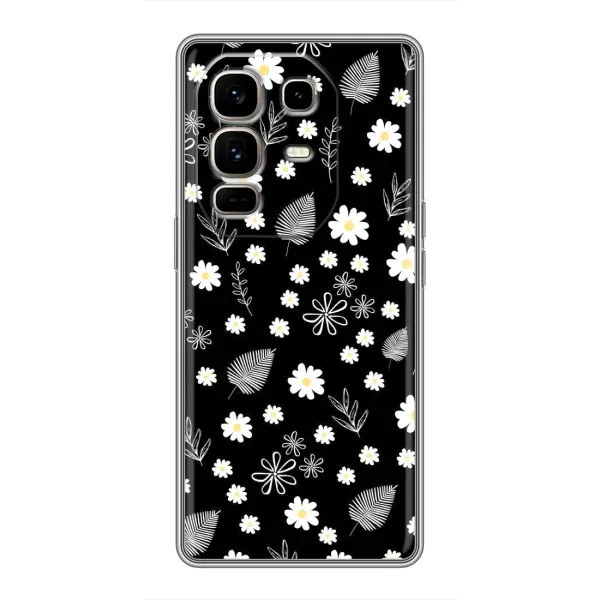 Чехол с рисунком «цветение на чорном» для Infinix Note 50 Pro Plus Чехол с рисунком «цветение на чорном» для Infinix Note 50 Pro Plus