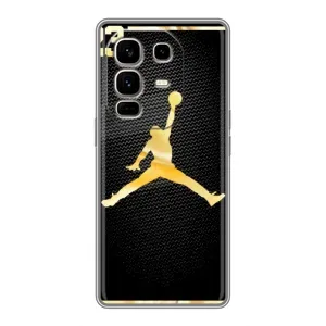 Силіконовый Чохол Nike Air Jordan на Ноут 50 Про Плюс (Джордан 23)