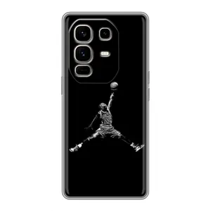 Силіконовый Чохол Nike Air Jordan на Ноут 50 Про Плюс (Джордан)