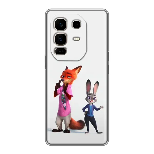 Чехол с рисунком «Джуди и Ник» для Infinix Note 50 Pro Plus Чехол с рисунком «Джуди и Ник» для Infinix Note 50 Pro Plus