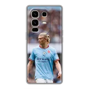 Чохли з принтом на Infinix Note 50 Pro Plus Футболіст (Ерлинг Холанд)