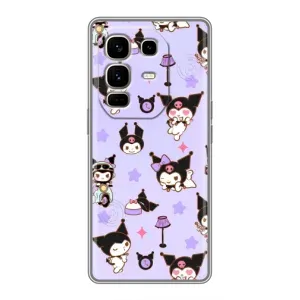 Чехол с персонажем Куроми на Infinix Note 50 Pro Plus (Фон Куроми)