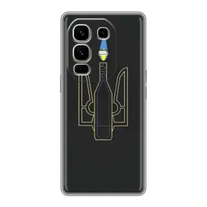 Чехол с картинкой (Патриотический ГЕРБ) на Infinix Note 50 Pro Plus (Герб - Молотова)
