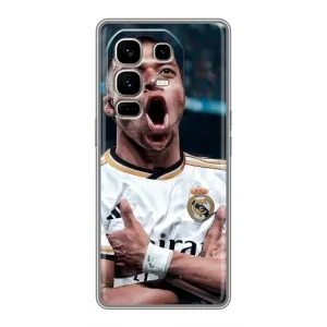 Чехол (TPU) с Футболистом на Infinix Note 50 Pro Plus (Гол Мбаппе)