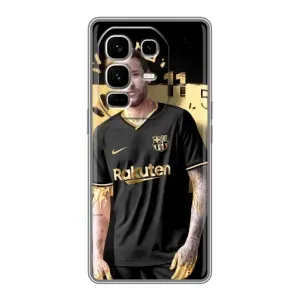 Силиконовый Чехол Infinix Note 50 Pro Plus (Gold Neymar)