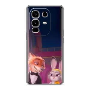 Силіконовий чохол з принтом Зоотрополіс для Infinix Note 50 Pro Plus (Головні герої)