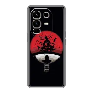 Чехлы с картинкой Итачи Учиха на Infinix Note 50 Pro Plus (Итачи на черном)