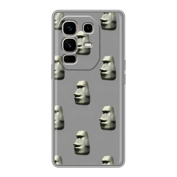 Чохол з малюнком «Кам'яна особа» для Infinix Note 50 Pro Plus Чохол з малюнком «Кам'яна особа» для Infinix Note 50 Pro Plus