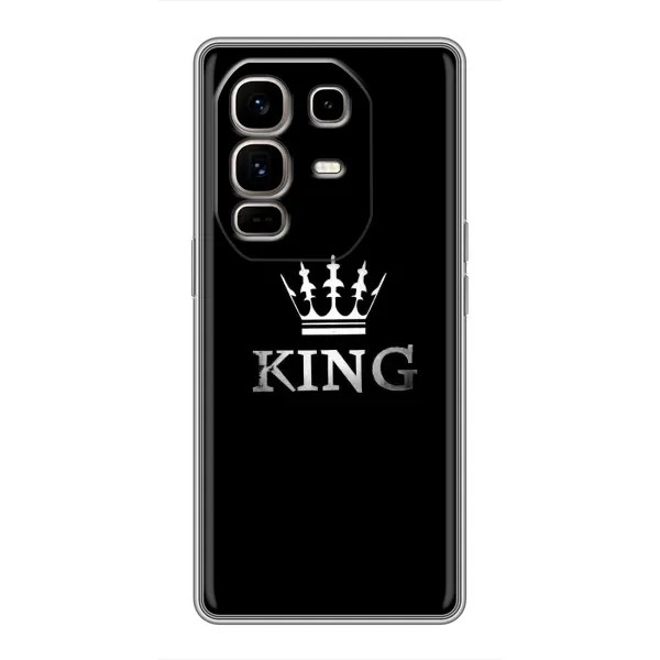 Чехол с рисунком «KING» для Infinix Note 50 Pro Plus