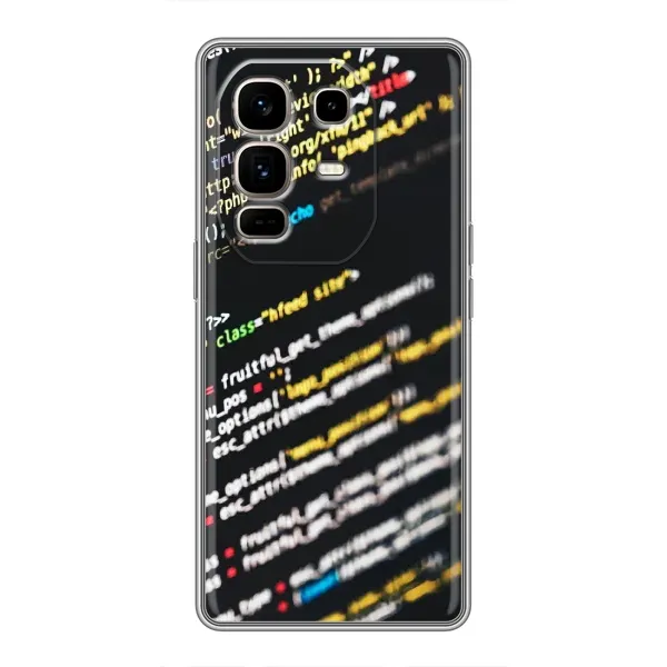 Чехол с рисунком «Код» для Infinix Note 50 Pro Plus