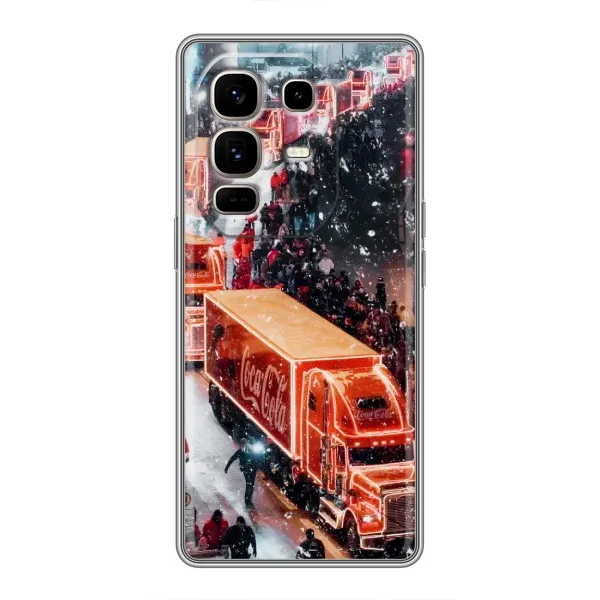 Чехол с рисунком «Кока Кола» для Infinix Note 50 Pro Plus