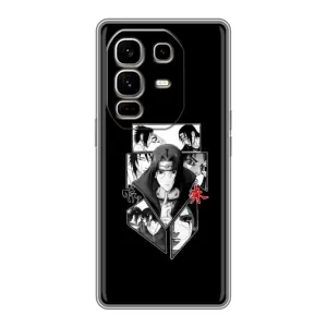 Чехлы с картинкой Итачи Учиха на Infinix Note 50 Pro Plus (Коллаж Итачи)