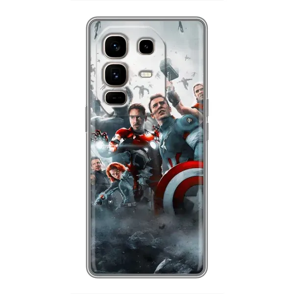 Чехол с рисунком «Команда марвел» для Infinix Note 50 Pro Plus