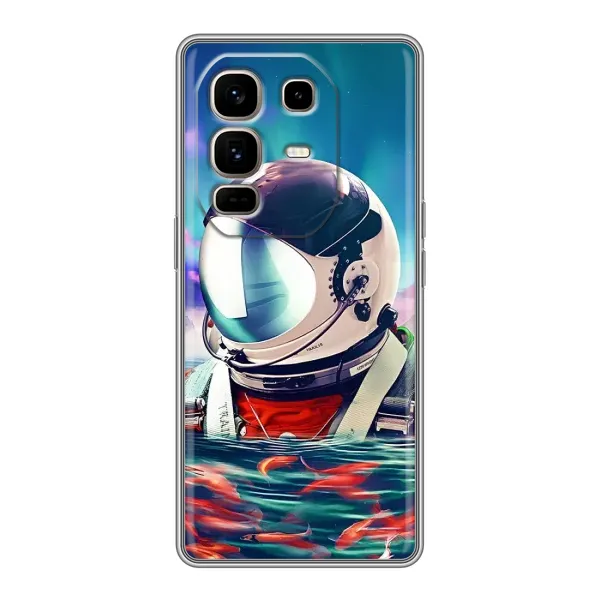 Чехол с рисунком «Космонавт в воде» для Infinix Note 50 Pro Plus Чехол с рисунком «Космонавт в воде» для Infinix Note 50 Pro Plus
