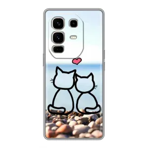 Силиконовые Чехлы Любимому человеку для Infinix Note 50 Pro Plus (Котейки)