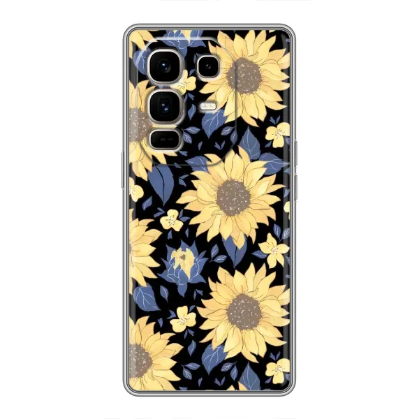 Чехол с рисунком «красивые цветы» для Infinix Note 50 Pro Plus Чехол с рисунком «красивые цветы» для Infinix Note 50 Pro Plus