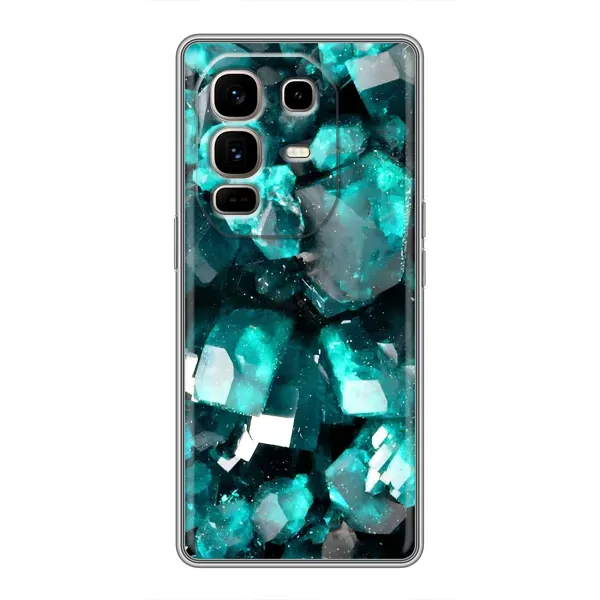 Чехол с рисунком «Кристалы» для Infinix Note 50 Pro Plus Чехол с рисунком «Кристалы» для Infinix Note 50 Pro Plus