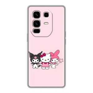 Чехол с персонажем Куроми на Infinix Note 50 Pro Plus (Куроми Мелоди Китти)