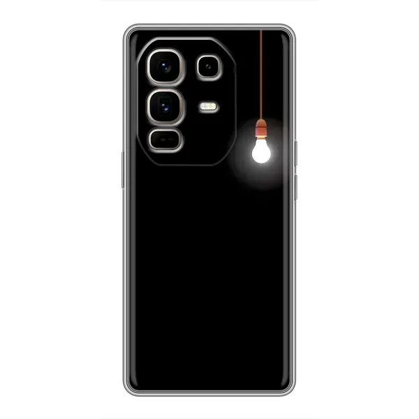 Чехол с рисунком «Лампочка» для Infinix Note 50 Pro Plus Чехол с рисунком «Лампочка» для Infinix Note 50 Pro Plus