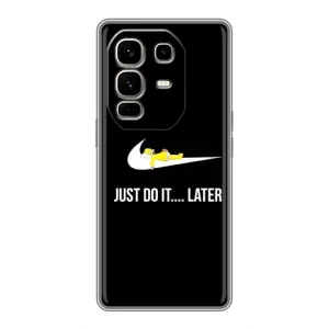 Силіконовый Чохол на Infinix Note 50 Pro Plus з картинкою НАЙК (Later)