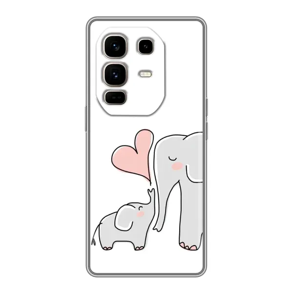 Чехол с рисунком «Мама» для Infinix Note 50 Pro Plus
