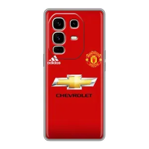 Силіконові Чохли з принтом Футбол на Infinix Note 50 Pro Plus (Man United)