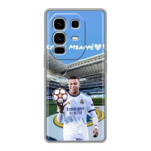 Чехол (TPU) с Футболистом на Infinix Note 50 Pro Plus (Mbappe Real)