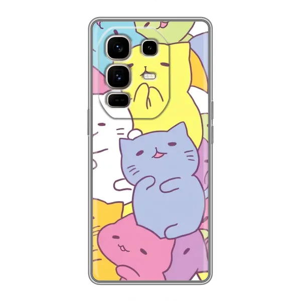 Чехол с рисунком «Милые котики» для Infinix Note 50 Pro Plus Чехол с рисунком «Милые котики» для Infinix Note 50 Pro Plus