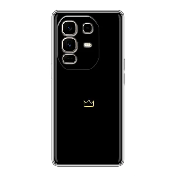 Чехол с рисунком «Мини корона» для Infinix Note 50 Pro Plus