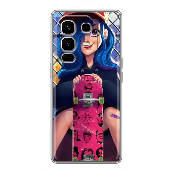 Чехол с рисунком «Модная девушка» для Infinix Note 50 Pro Plus Чехол с рисунком «Модная девушка» для Infinix Note 50 Pro Plus