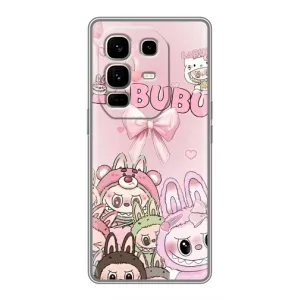 Чехол с принтом Лабубу для Infinix Note 50 Pro Plus (Монстры Лабубу)