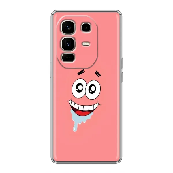 Чехол с рисунком «Мордочка Патрика» для Infinix Note 50 Pro Plus Чехол с рисунком «Мордочка Патрика» для Infinix Note 50 Pro Plus