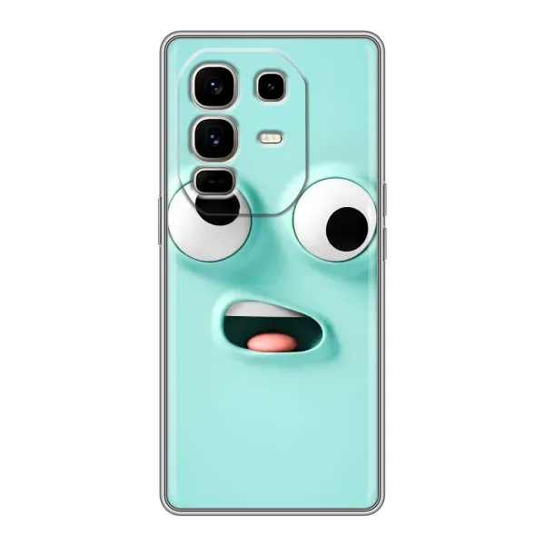 Чехол с рисунком «Забавное мятное лицо» для Infinix Note 50 Pro Plus Чехол с рисунком «Забавное мятное лицо» для Infinix Note 50 Pro Plus