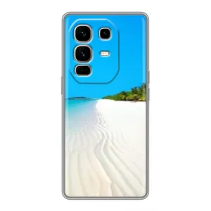 Летний Чехол на Infinix Note 50 Pro Plus (Море песок)