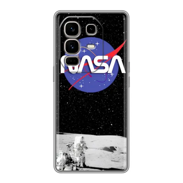 Чехол с рисунком «Nasa на луне» для Infinix Note 50 Pro Plus Чехол с рисунком «Nasa на луне» для Infinix Note 50 Pro Plus