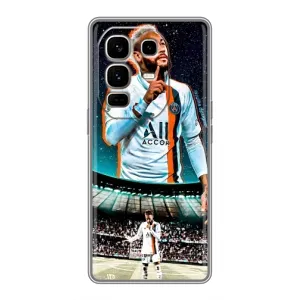 Силіконовий Чохол для Infinix Note 50 Pro Plus (Неймар ПСЖ)