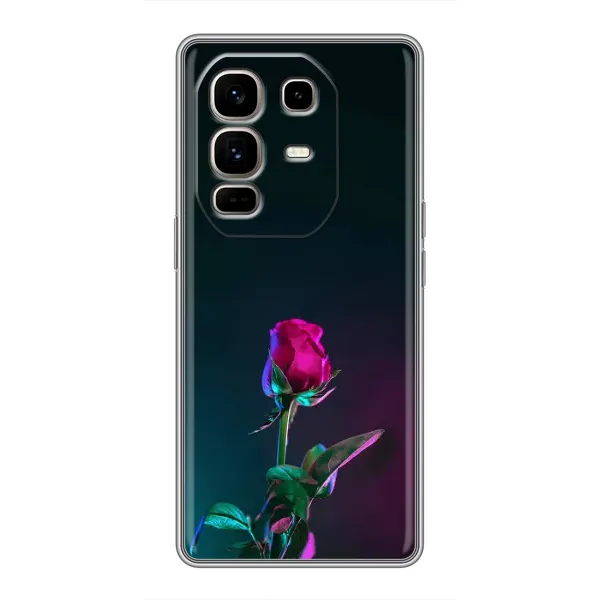 Чехол с рисунком «Ночная роза» для Infinix Note 50 Pro Plus Чехол с рисунком «Ночная роза» для Infinix Note 50 Pro Plus