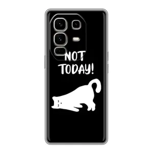 Бампер с изображением Котиков для Ноут 50 Про Плюс (Not Today)