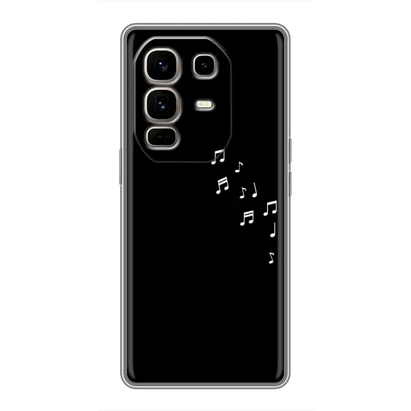 Чехол с рисунком «Ноты» для Infinix Note 50 Pro Plus Чехол с рисунком «Ноты» для Infinix Note 50 Pro Plus