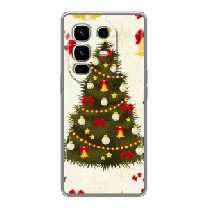 Чохол новорічна ялинка на Infinix Note 50 Pro Plus (Новорічний принт)