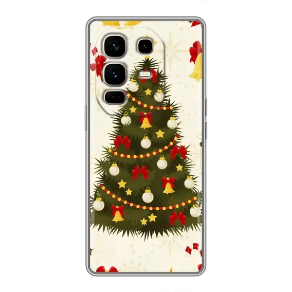 Чехол с рисунком «Новогодний принт» для Infinix Note 50 Pro Plus Чехол с рисунком «Новогодний принт» для Infinix Note 50 Pro Plus