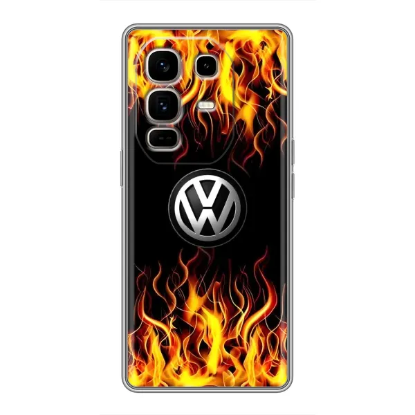 Чехол с рисунком «Огненный Лого» для Infinix Note 50 Pro Plus Чехол с рисунком «Огненный Лого» для Infinix Note 50 Pro Plus