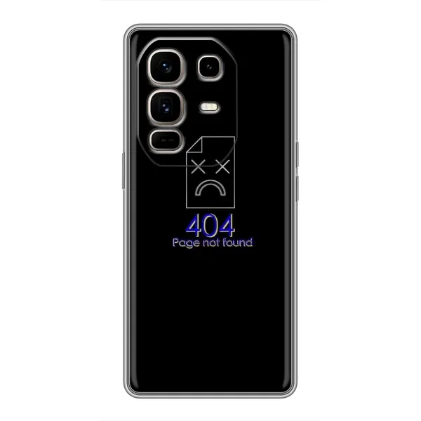 Чехол с рисунком «Ошибка 404» для Infinix Note 50 Pro Plus